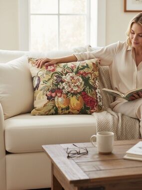 Custom Accent Pillow 23” X  16”